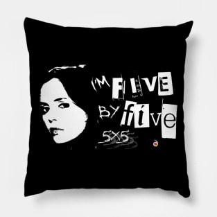 Faith five by five Pillow