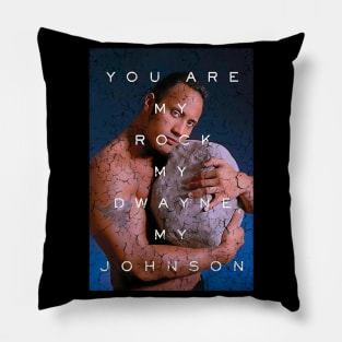 Dwayne Johnson young rock Pillow