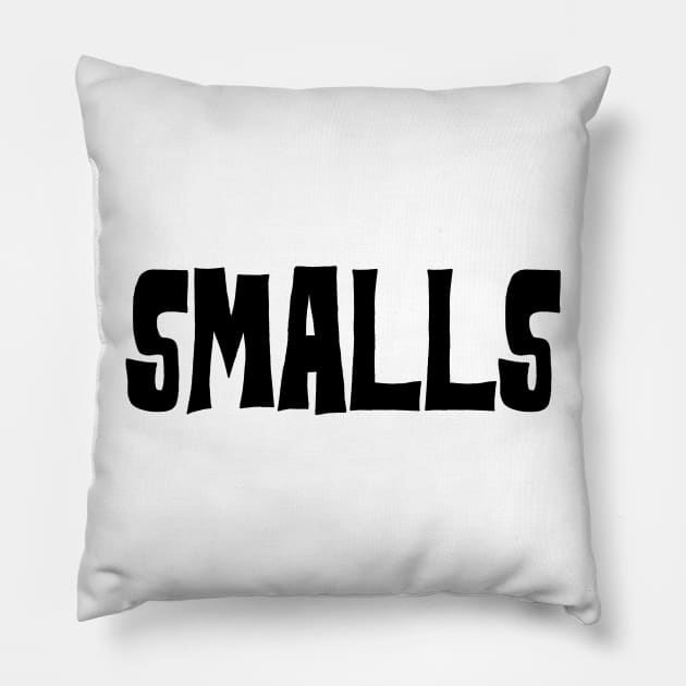 "Smalls" for Big/Little reveal Pillow by madeleinepetti