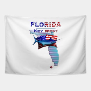 Copy of Florida Key West US Blue Martin II Tapestry