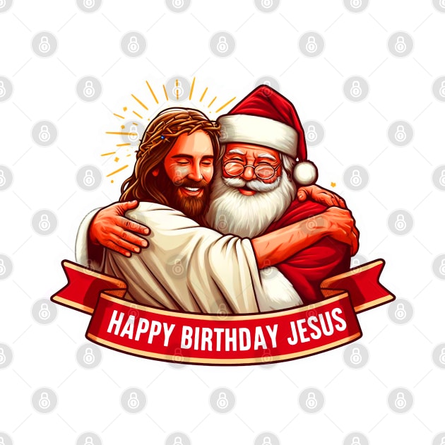 Happy Birthday Jesus by Plushism