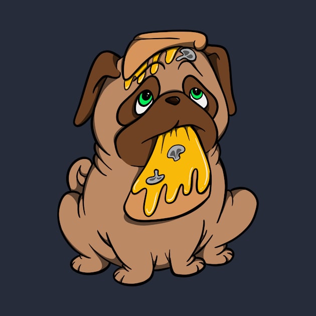 Pizza Pug by MumsMerch