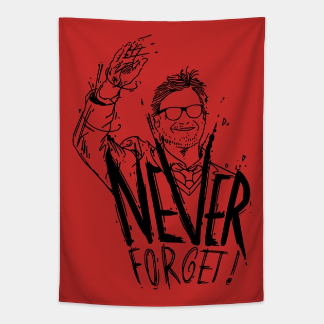 never forget klopp Tapestry by ajigjoka