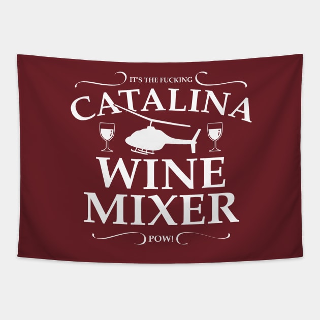 Catalina Wine Mixer Tapestry by zurcnami