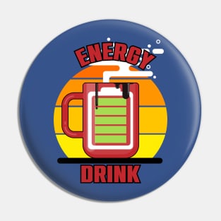 energy drink Pin