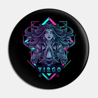 Zodiac VIRGO NEON Series Pin