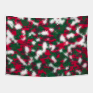 Christmas Camouflage Tapestry