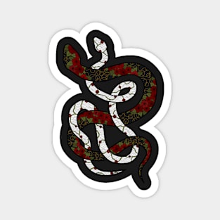 Snakes in Bloom Magnet