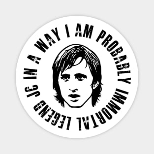 Johan Cruyff, Famous Dutch Soccer Player Magnet