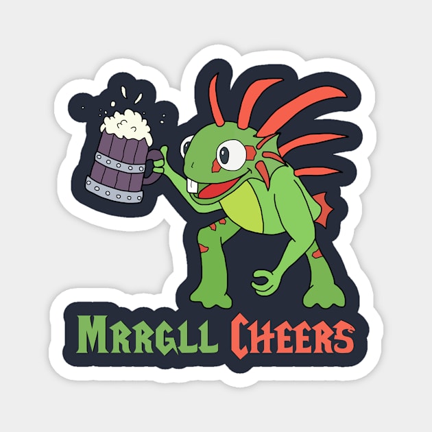 Murloc Cheers | Mrrgll Magnet by MrDoze