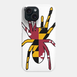 Tarantula Maryland Flag Phone Case