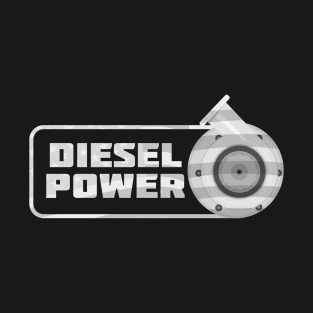 Diesel Power Turbocharger American Flag USA T-Shirt