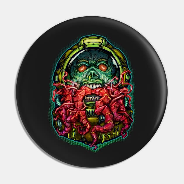 Parasite Alien Pin by Villainmazk