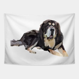 Tibetan Mastiff Big Fluffy Dog Tapestry