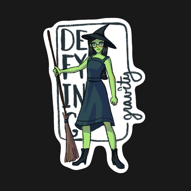 Elphaba- Defying Gravity by avercado-art