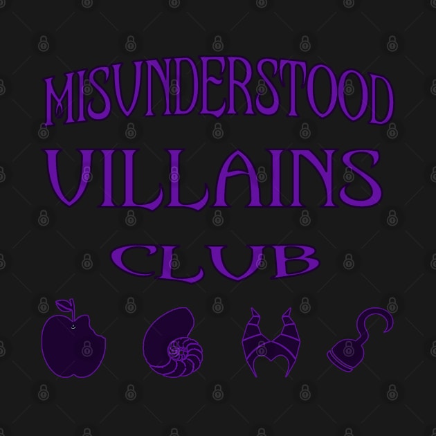 Misunderstood Villians Club by magicmirror