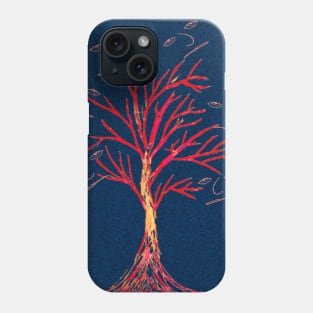 The Red Tree Phone Case