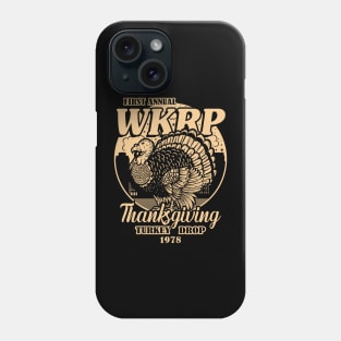 Thanksgiving Day Turkey Drop WKRP in Cincinnati Vintage Retro Funny Gift Phone Case