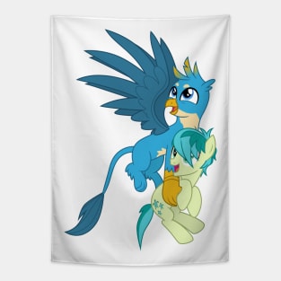 Gallus carrying Sandbar Tapestry