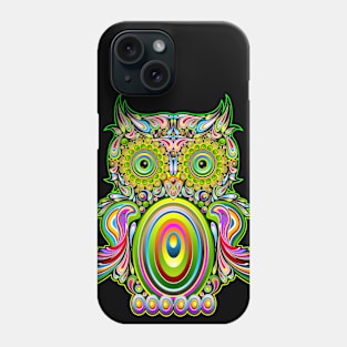 Owl Psychedelic Phone Case