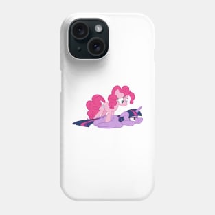 Pinkie Pie tackled Twilight Sparkle 1 Phone Case