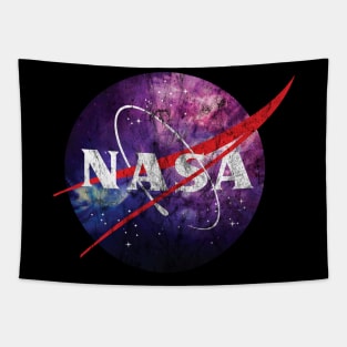 Painted Nebula Logo Vintage Tapestry