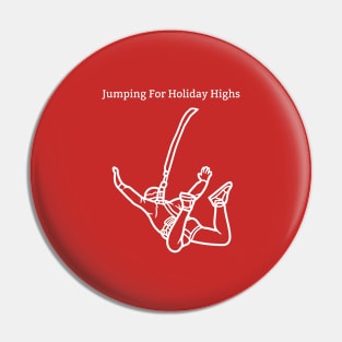 Jumping for holiday highs Pin