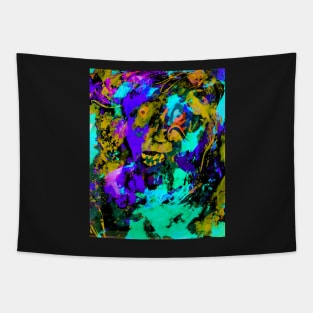 Abstract Demon Tapestry