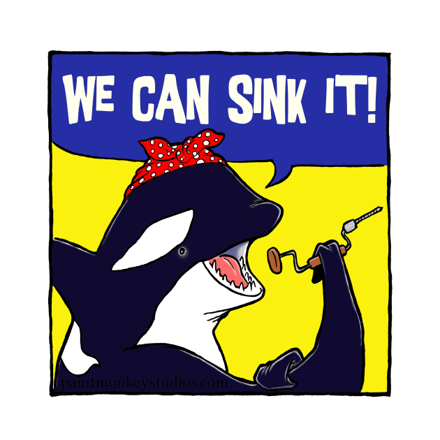 We Can Sink It! by Paintmonkey Studios