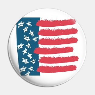 American Flag Pin