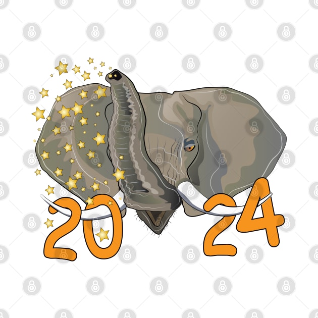 Elephant New Year 2024 by ArticArtac