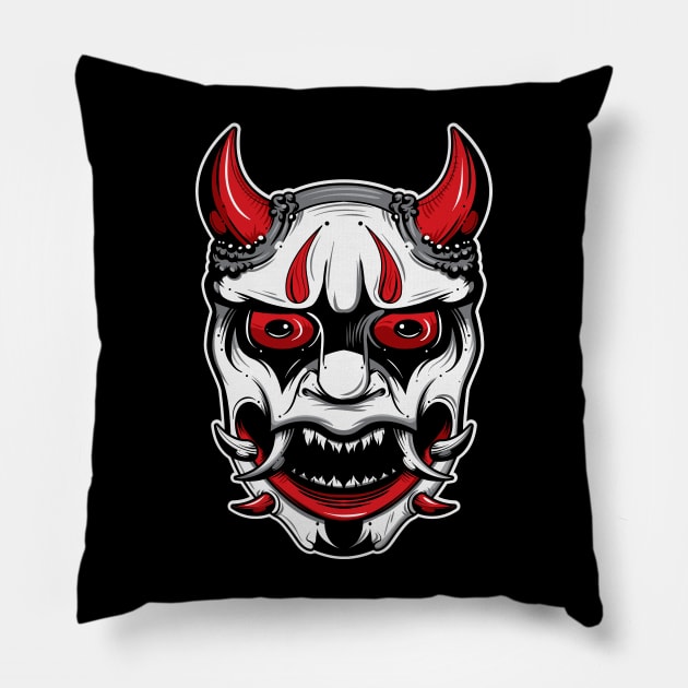 Oni Pillow by AlchemyStudio