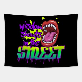 Shout Tapestry