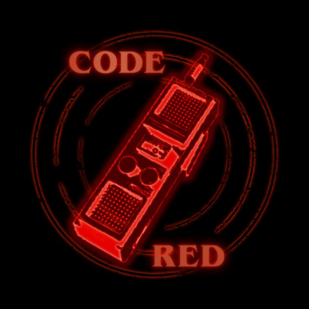 Code Red Walkie Talkie 80s Retro by Electrovista