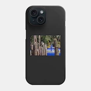 Morocco. Marrakech. The Majorelle Garden. Phone Case