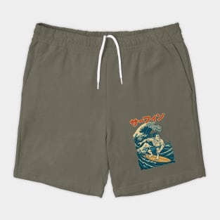 Surf Samurai Ukiyo-e Style Design Shorts