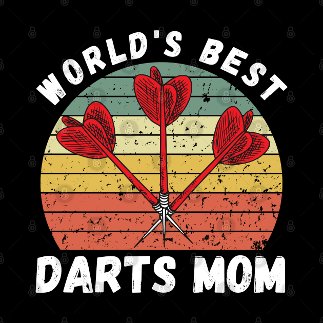 Best Darts Mom by footballomatic