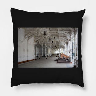 Wooden Market Colonnade Pillow