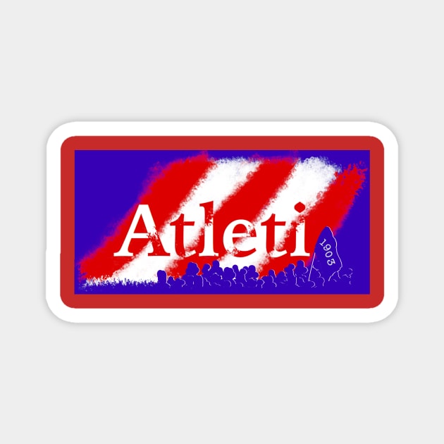 Atleti crowd Magnet by vlone.es