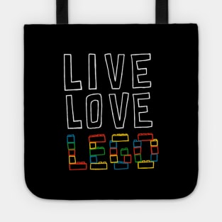 Live Love Lego Tote