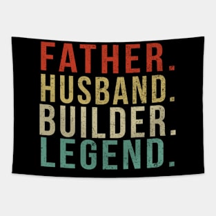 Builder Dad Vintage/ Father. Husband. Builder . Legend. Tapestry