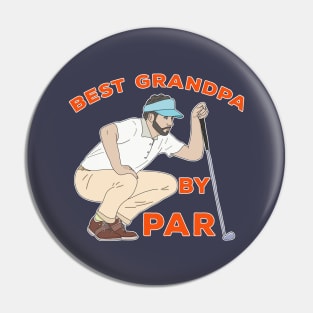 Best Grandpa By Par Pin
