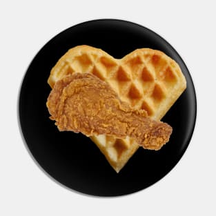 love chicken waffles Pin