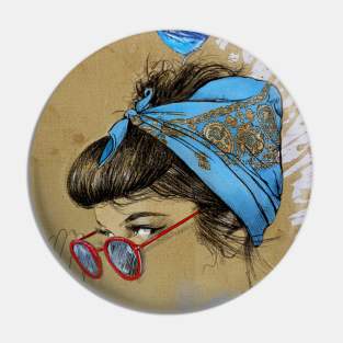 Tangled up in blue Pin