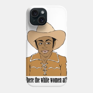 CLEAVON LITTLE BLAZING SADDLES FAN ART!! Phone Case