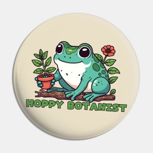 Froggy botanist Pin