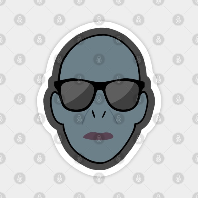 Voldemort in Sunglasses Magnet by DefinitelyNotVoldemort