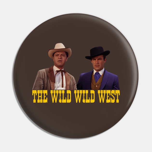 The Wild Wild West - Jim West, Artemus Gordon - 60s Sci Fi Western Pin by wildzerouk