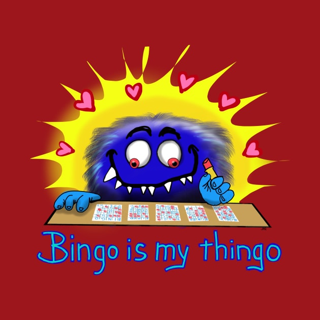 Bingo is my thingo by wolfmanjaq