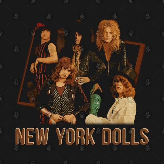 Punk Royalty New York Dolls' Reign In Images by ElenaBerryDesigns
